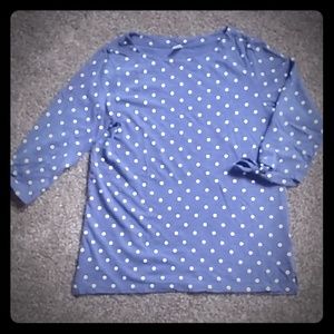 Old Navy shirt - 3/4 sleeve with ties